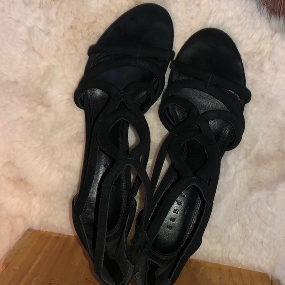 Sandro suede strappy heels size 8 - Picture 7 of 7